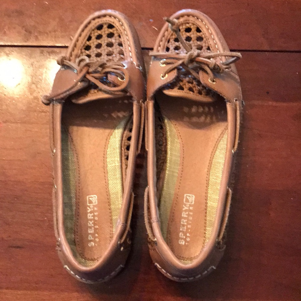 Like new Sperry slip ons